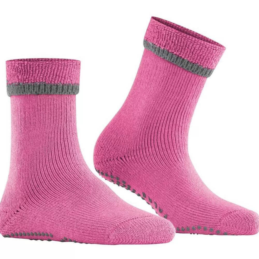 Falke Women's Socks^Pink Cuddle Pads House Socks