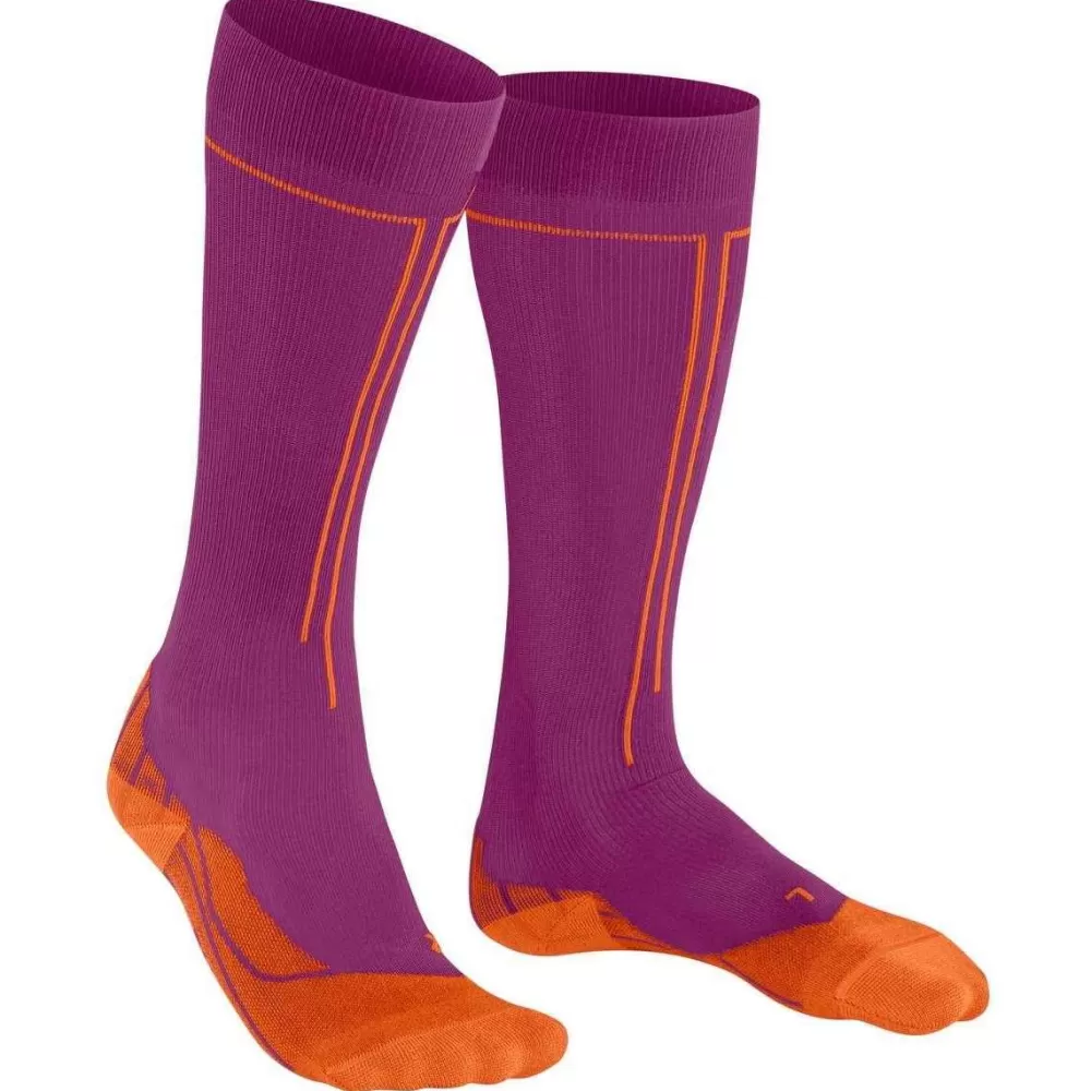 Falke Women's Socks^Pink Energizing W1 Knee High Health Socks