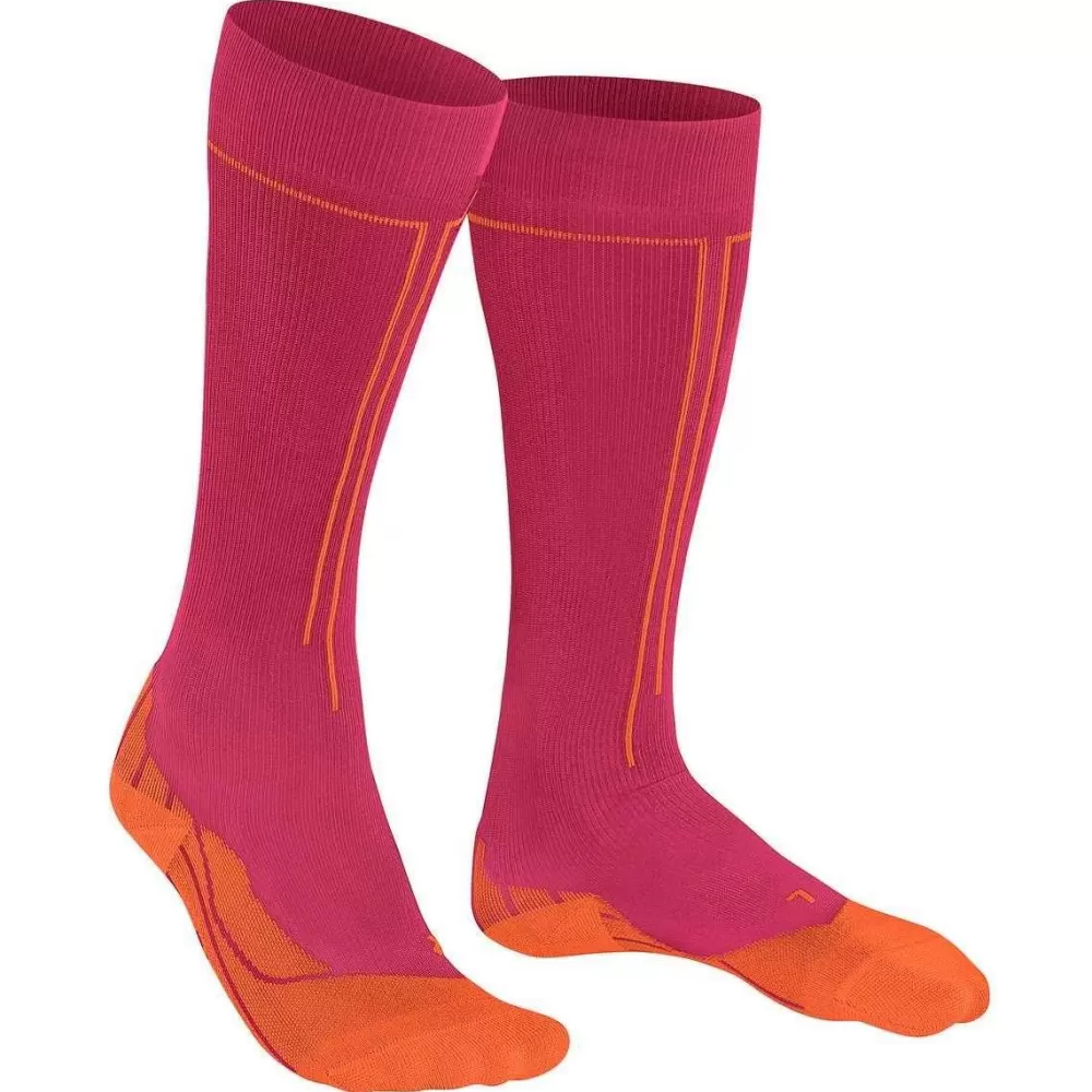 Falke Women's Socks^Pink Energizing W1 Knee High Health Socks