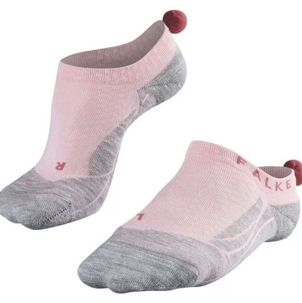 Falke Women's Socks^Pink Golfing 2 Pompom No Show Socks