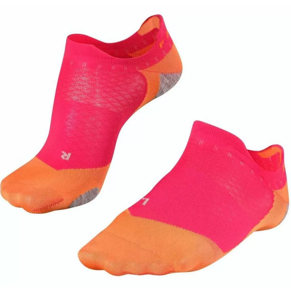 Falke Women's Socks^Pink Running 5 Invisible No Show Socks