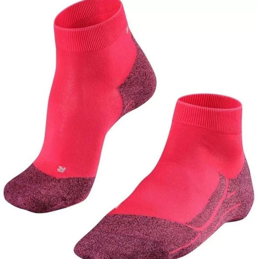 Falke Women's Socks^Pink Running 4 Light Short Socks