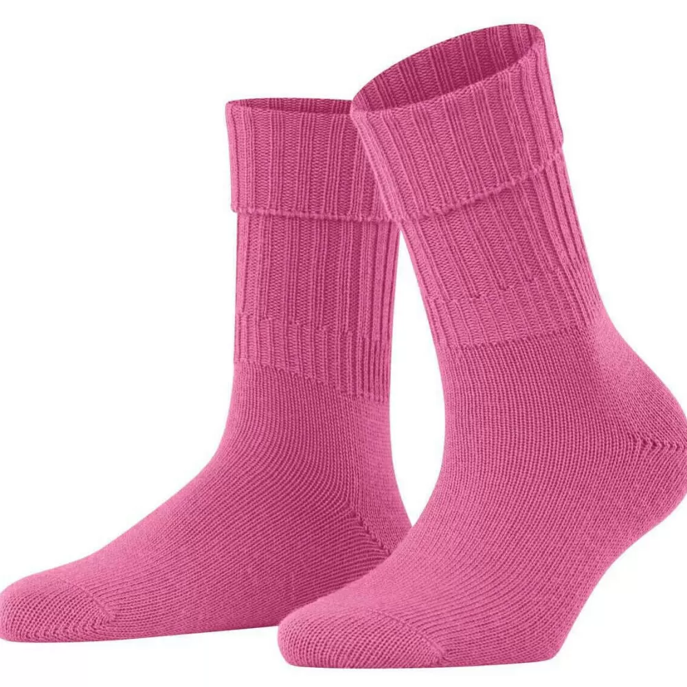 Falke Women's Socks^Pink Striggings Rib Socks