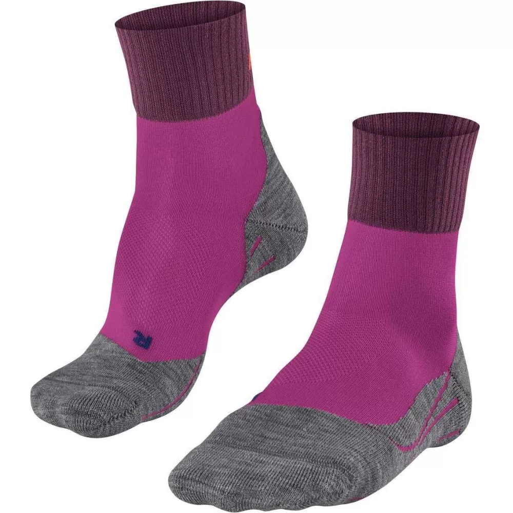 Falke Women's Socks^Pink Tk2 Explore Cool Short Socks