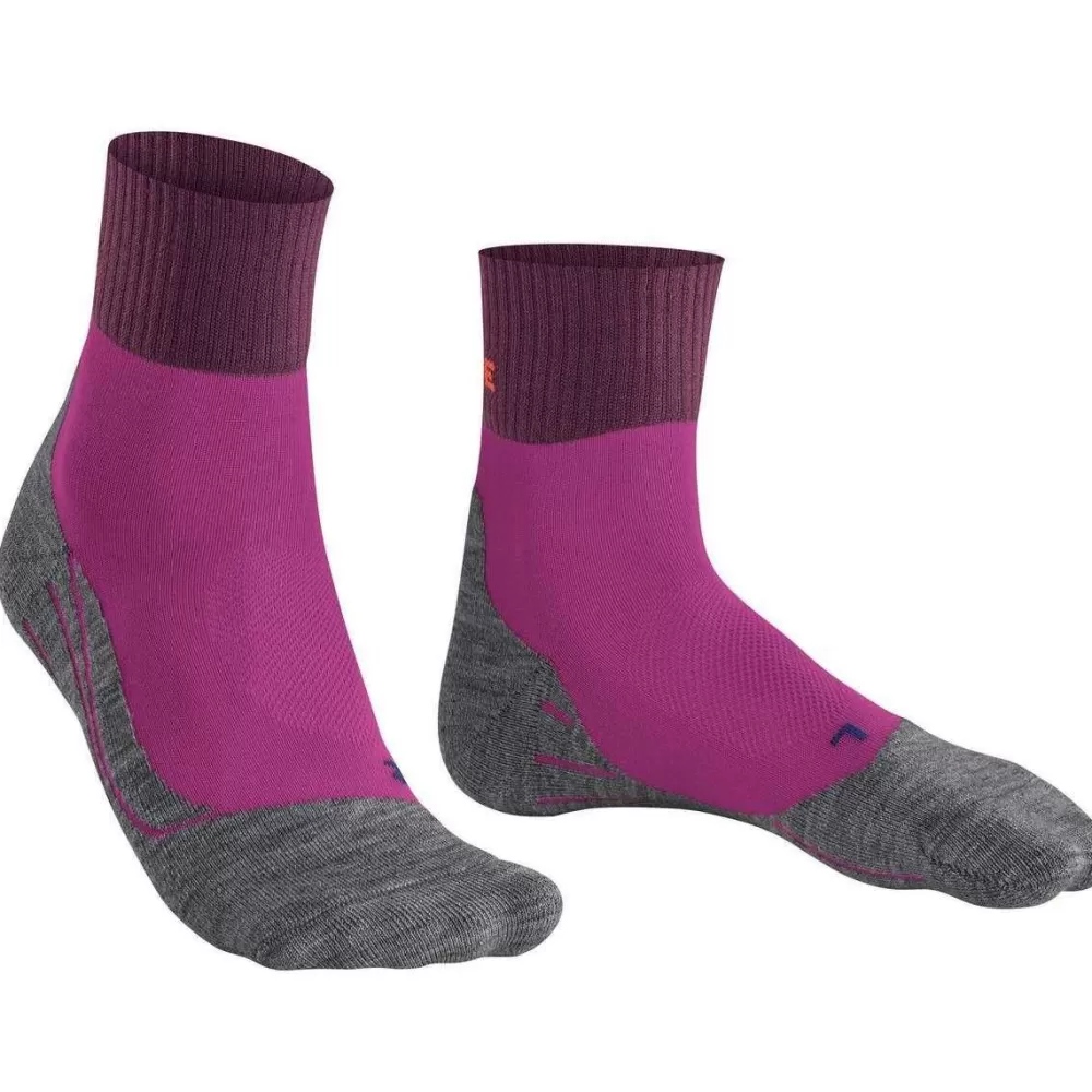 Falke Women's Socks^Pink Tk2 Explore Cool Short Socks