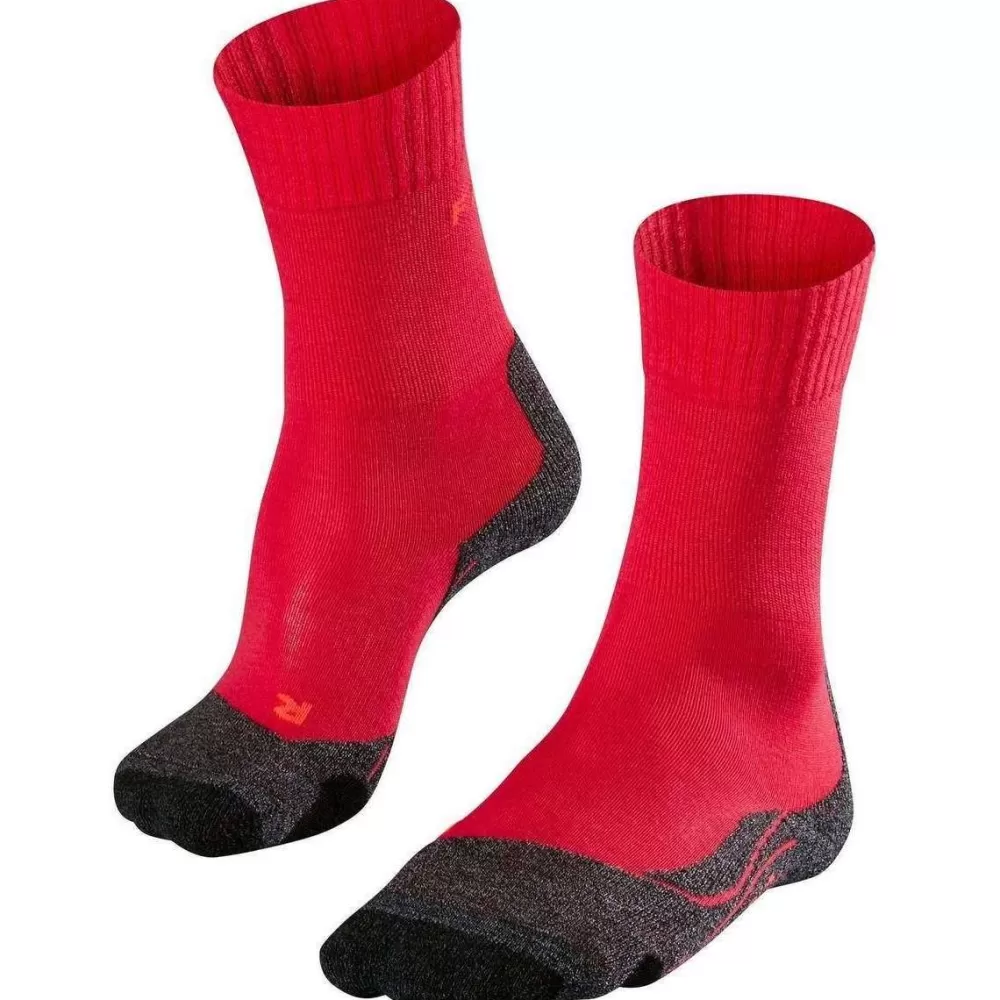 Falke Women's Socks^Pink Trekking 2 Medium Socks