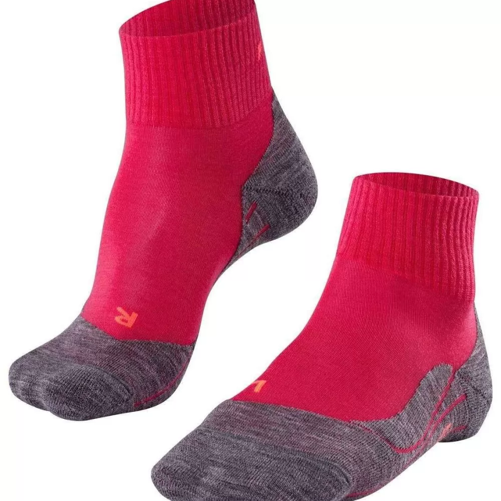 Falke Women's Socks^Pink Trekking 5 Short Socks