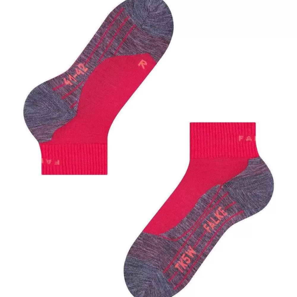 Falke Women's Socks^Pink Trekking 5 Short Socks