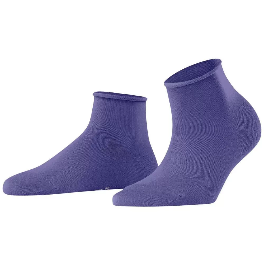 Falke Women's Socks^Purple Cotton Touch Short Socks