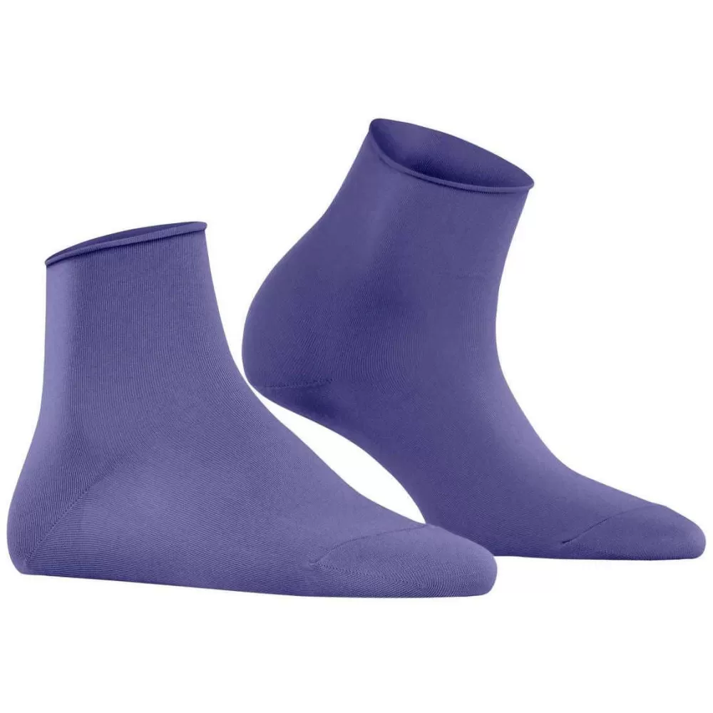 Falke Women's Socks^Purple Cotton Touch Short Socks