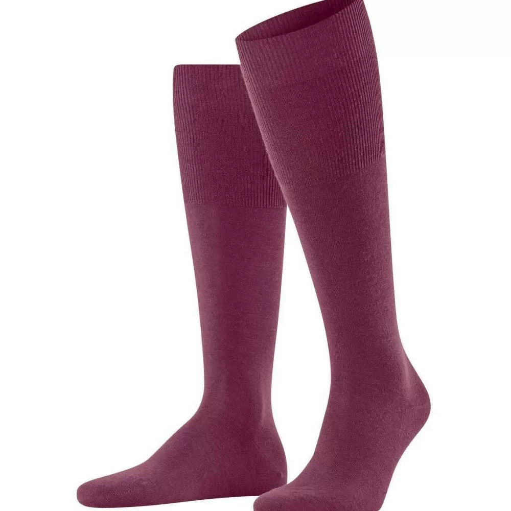 Falke Men's Socks^Red Airport Knee High Socks