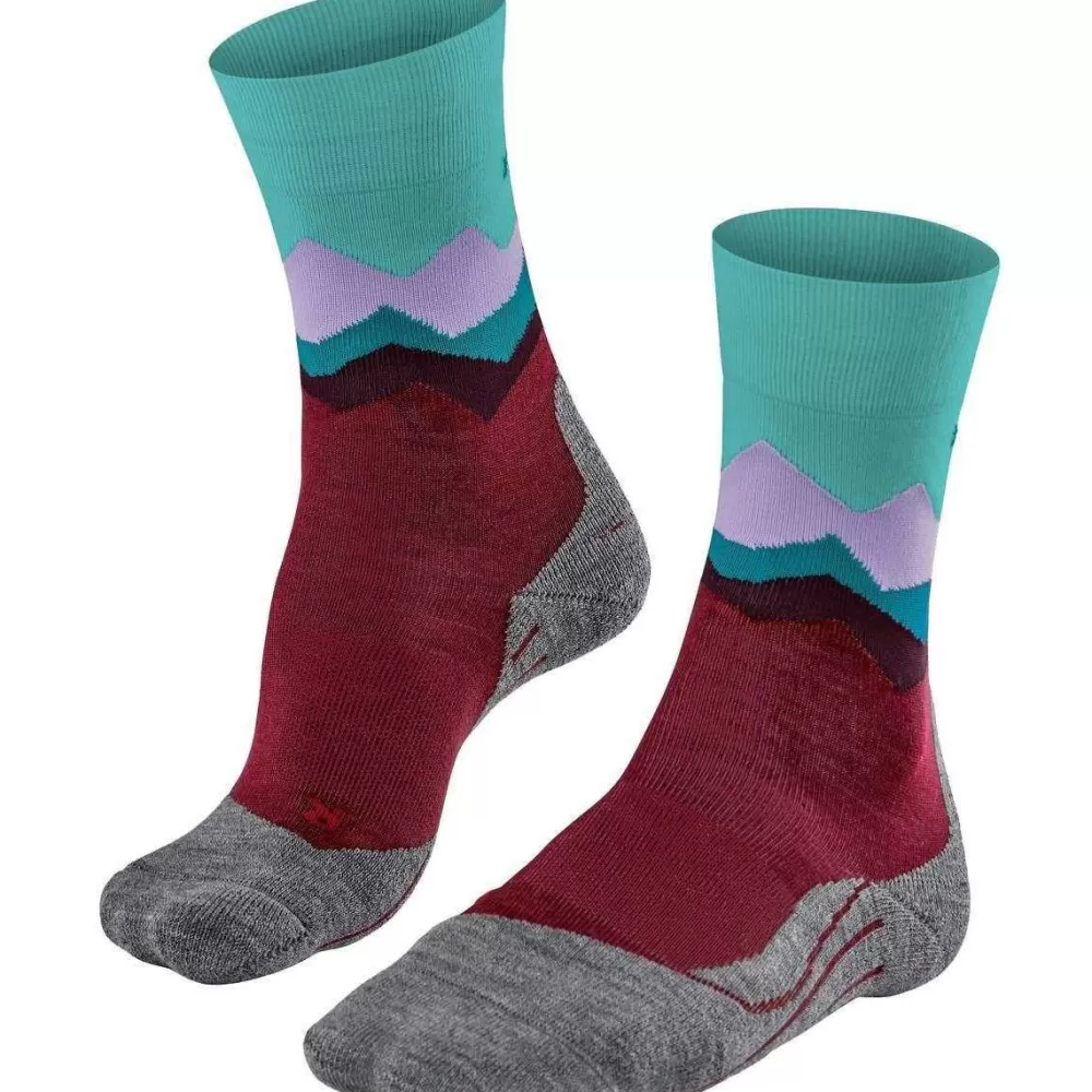 Falke Women's Socks^Red Capsule Trekking Tk2 Crest Socks