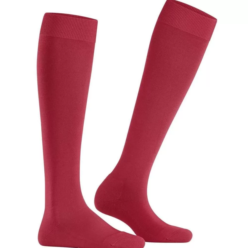 Falke Women's Socks^Red Climawool Knee High Socks