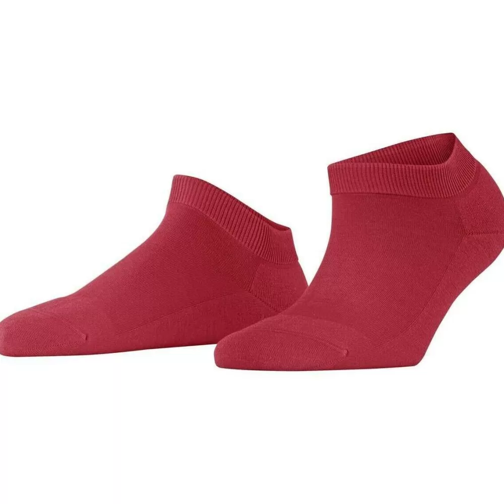Falke Women's Socks^Red Climawool Sneaker Socks