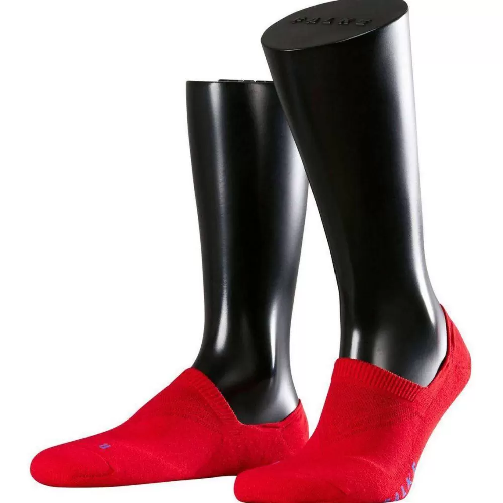 Falke Men's Socks^Red Cool Kick Invisible Socks