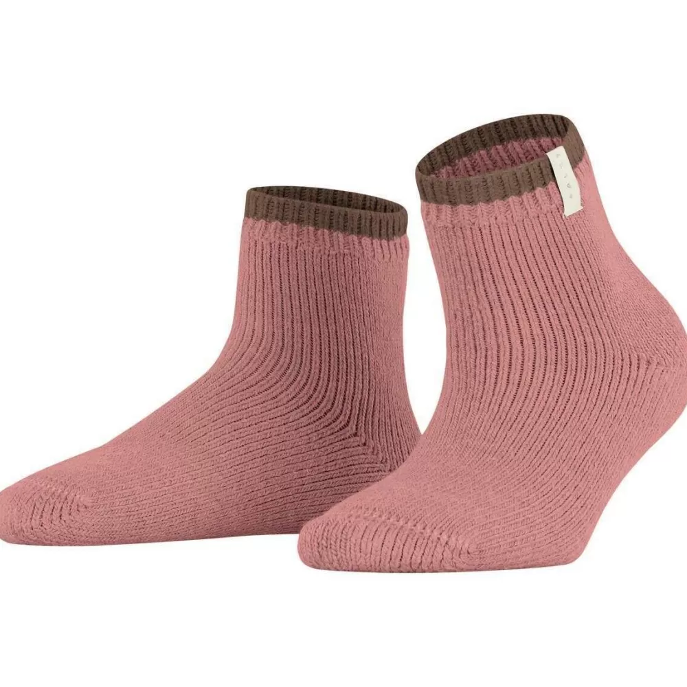 Falke Women's Socks^Red Cosy Plush Short Socks