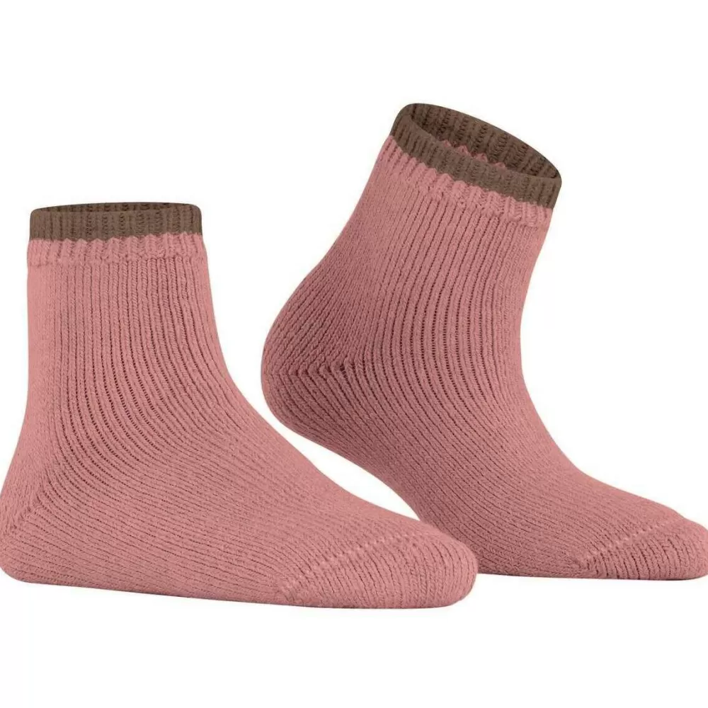 Falke Women's Socks^Red Cosy Plush Short Socks