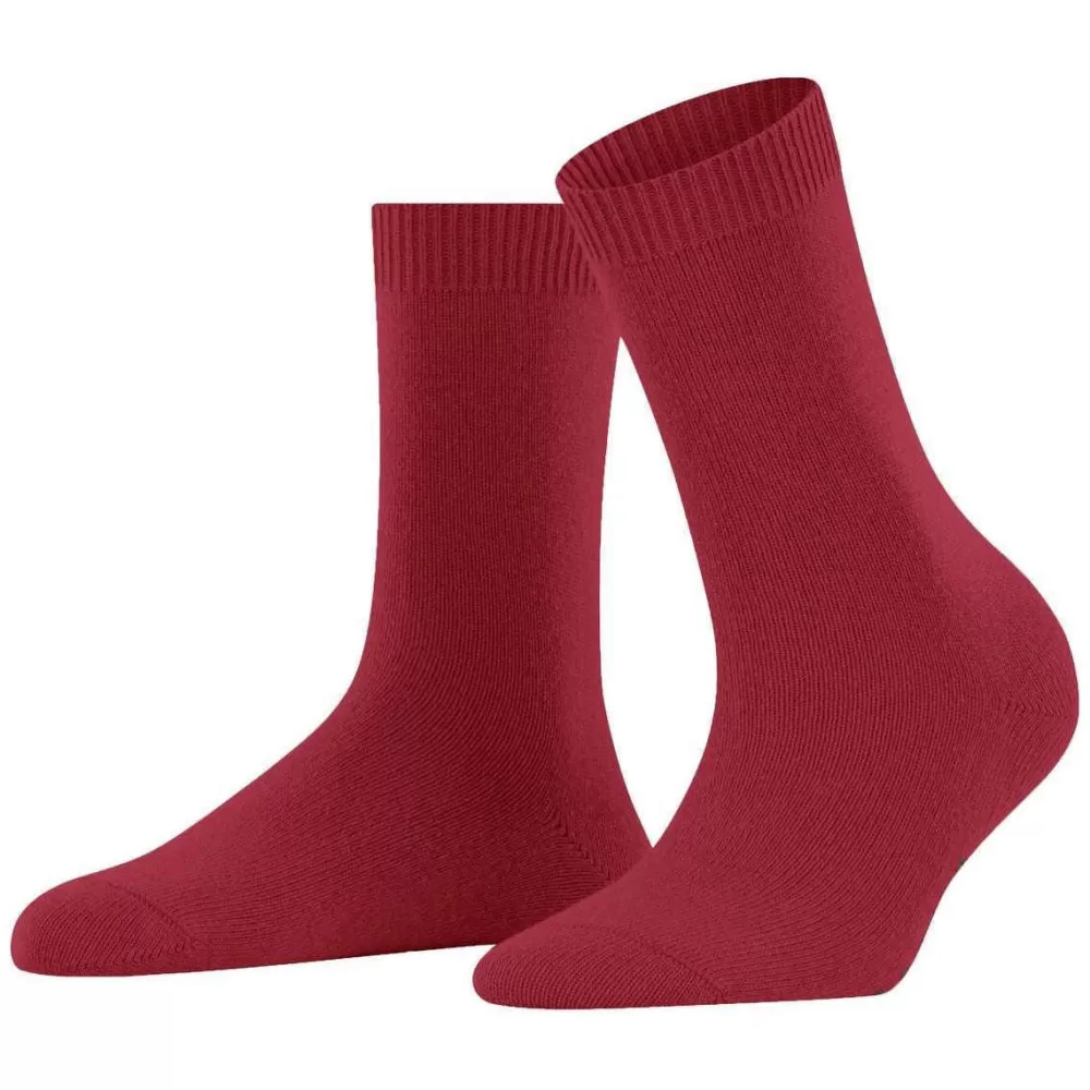 Falke Women's Socks^Red Cosy Wool Socks