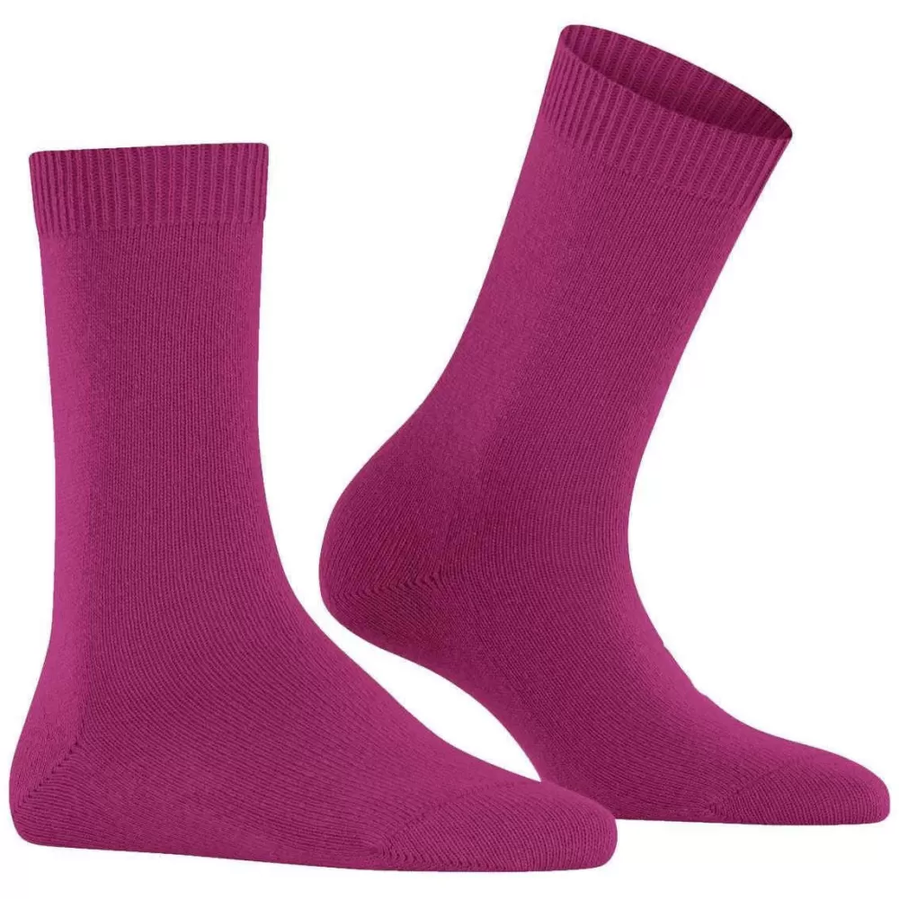 Falke Women's Socks^Red Cosy Wool Socks