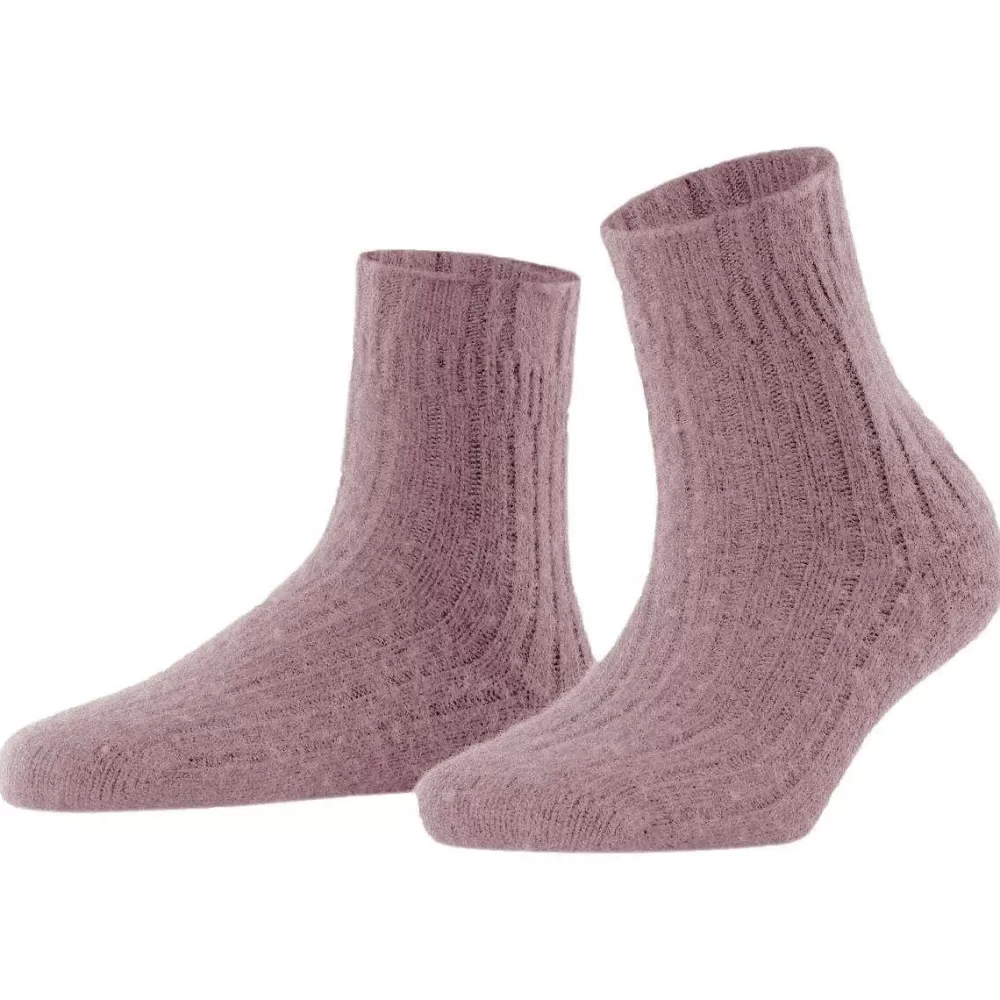 Falke Women's Socks^Red Rib Bed Socks