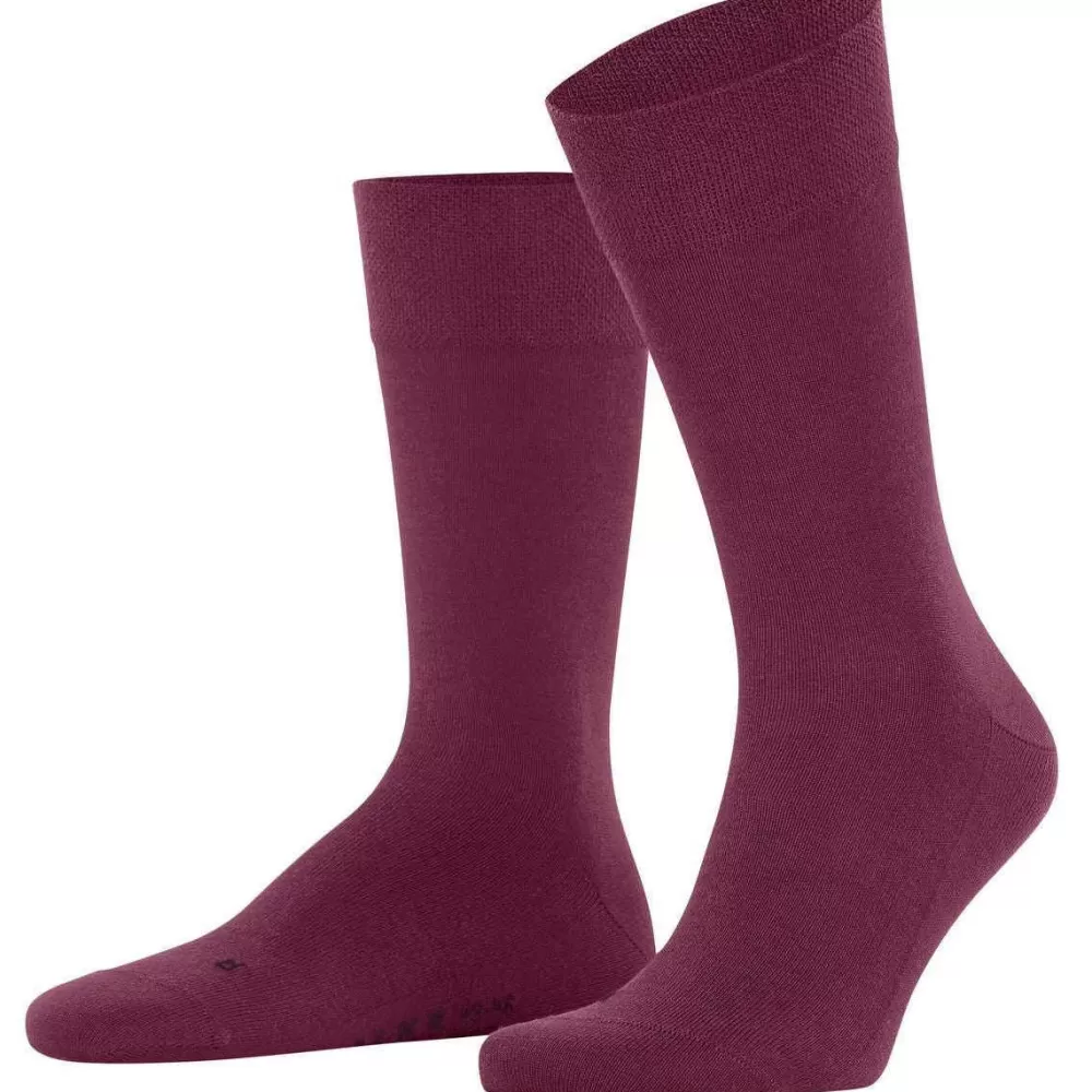 Falke Men's Socks^Red Sensitive New York Socks