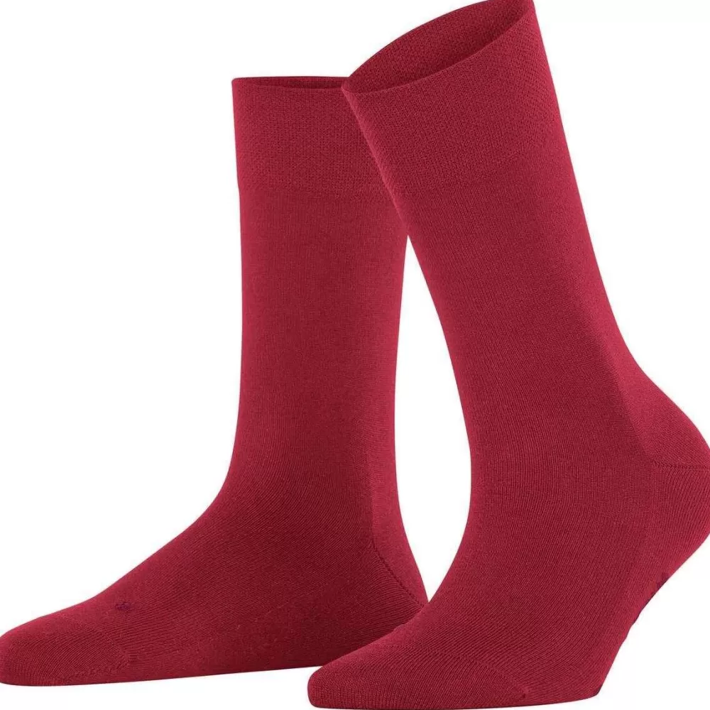 Falke Women's Socks^Red Sensitive New York Socks