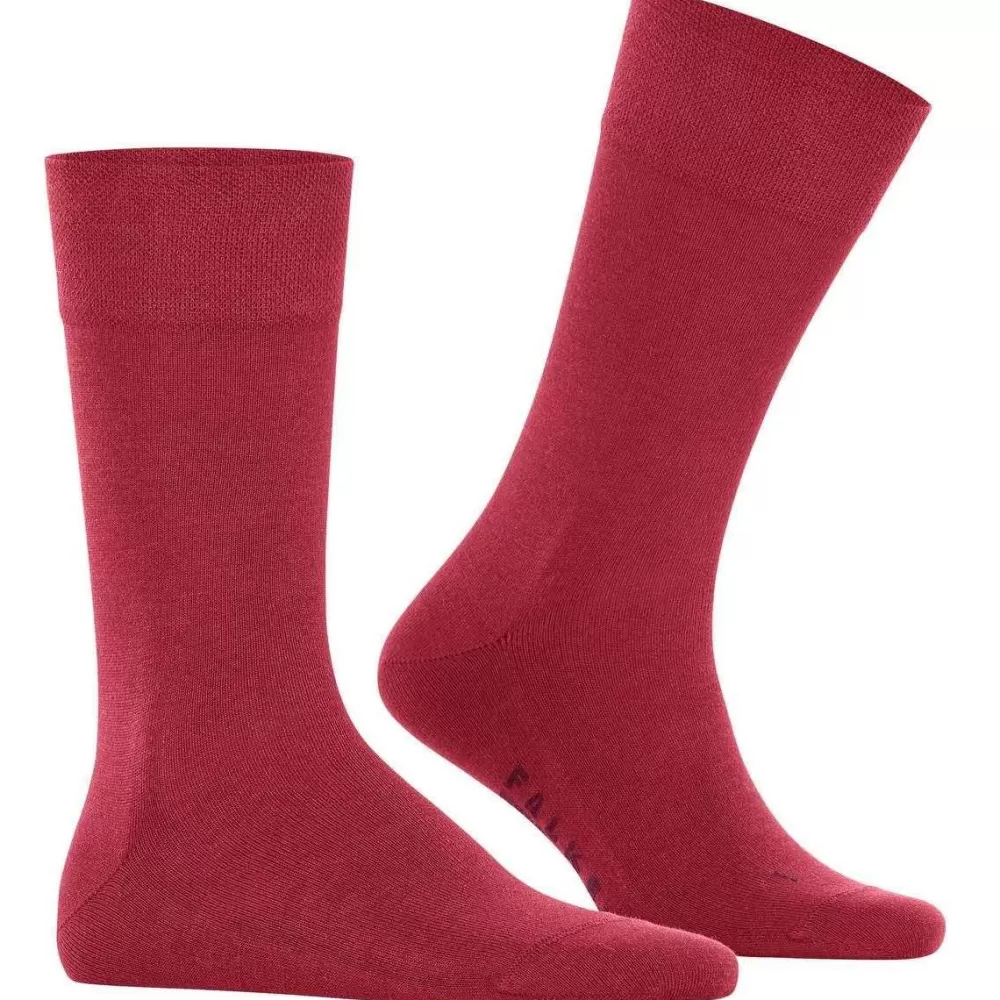 Falke Men's Socks^Red Sensitive New York Socks
