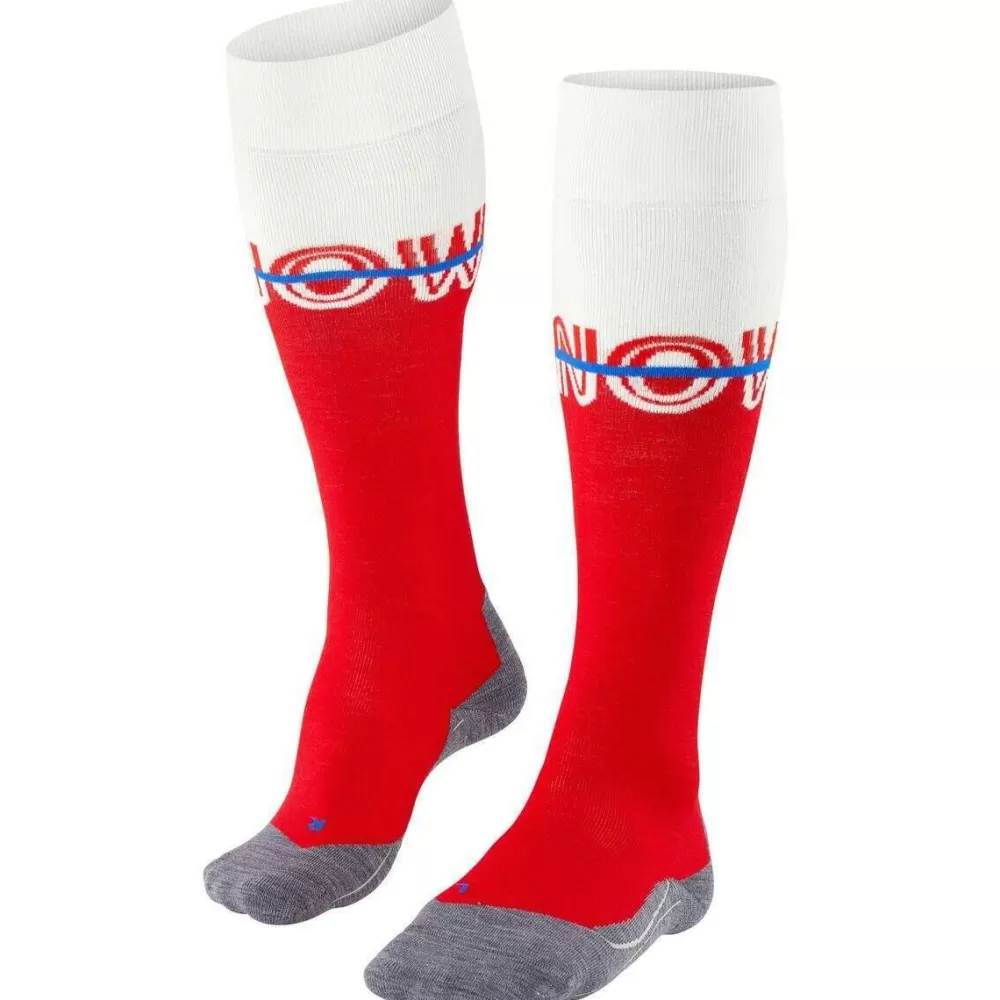 Falke Women's Socks^Red Sk4 Advance Skiing Knee High Socks