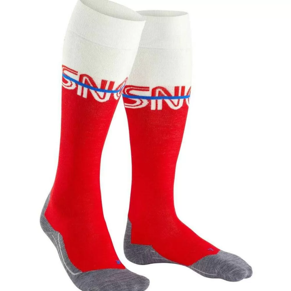 Falke Women's Socks^Red Sk4 Advance Skiing Knee High Socks