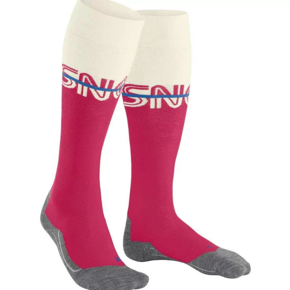 Falke Women's Socks^Red Sk4 Advance Skiing Knee High Socks