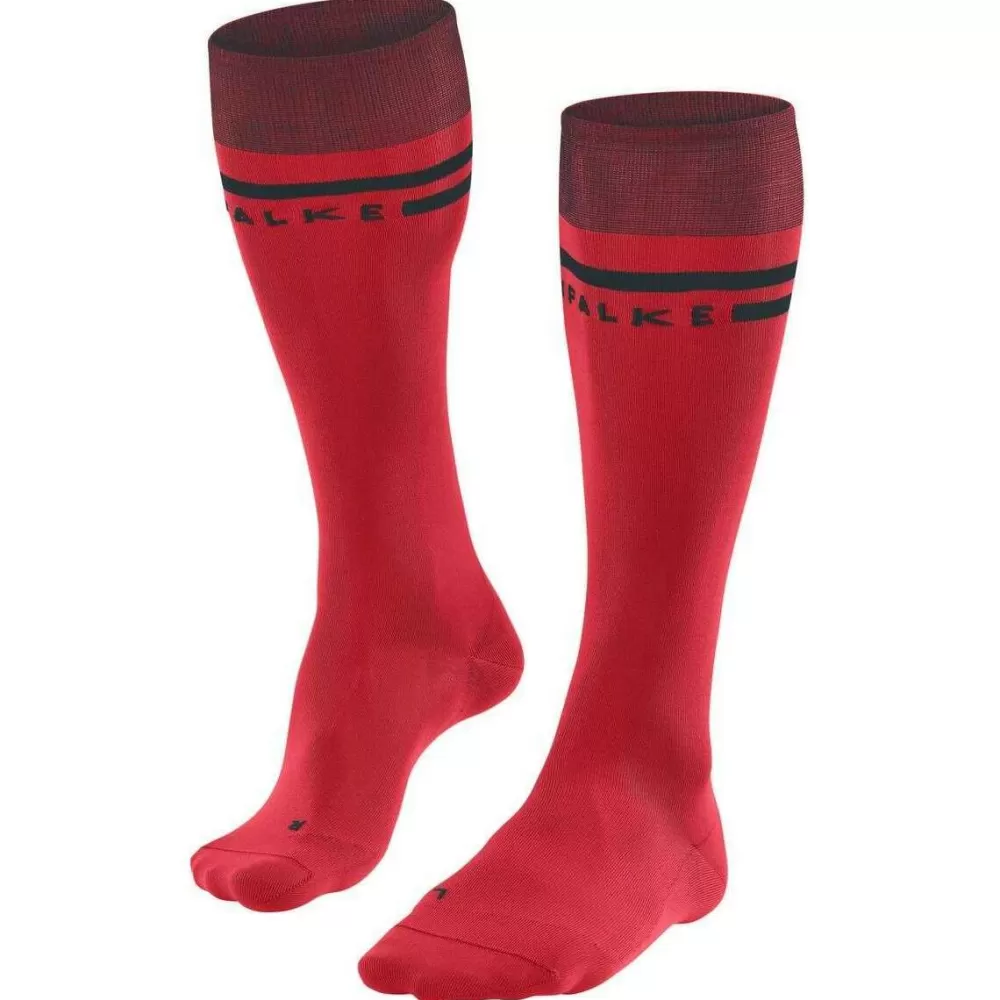Falke Women's Socks^Red Sk7 Race Skiing Knee High Socks