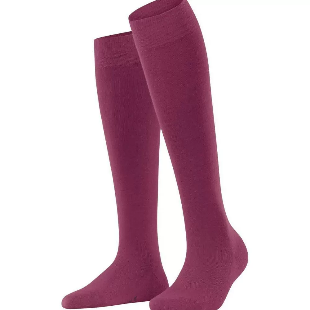 Falke Women's Socks^Red Softmerino Knee High Socks