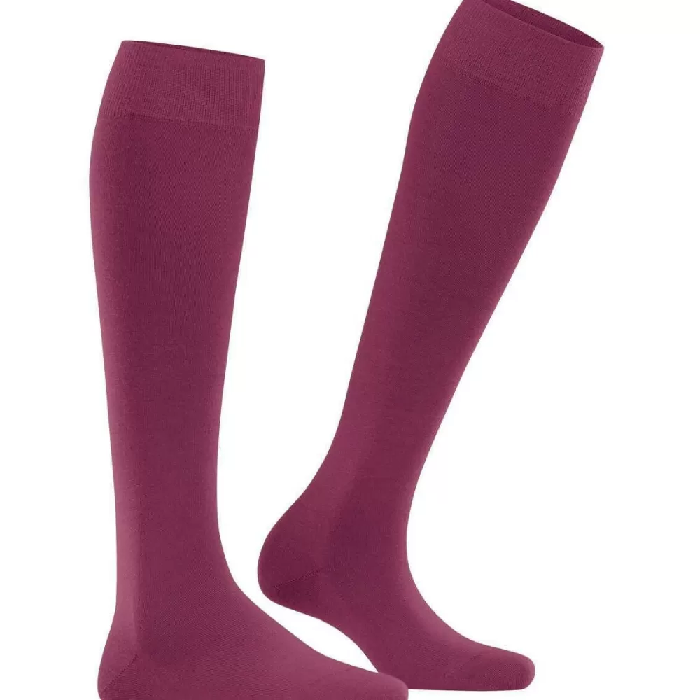 Falke Women's Socks^Red Softmerino Knee High Socks
