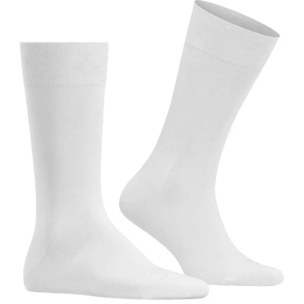 Falke Men's Socks^White Cool 24/7 Socks