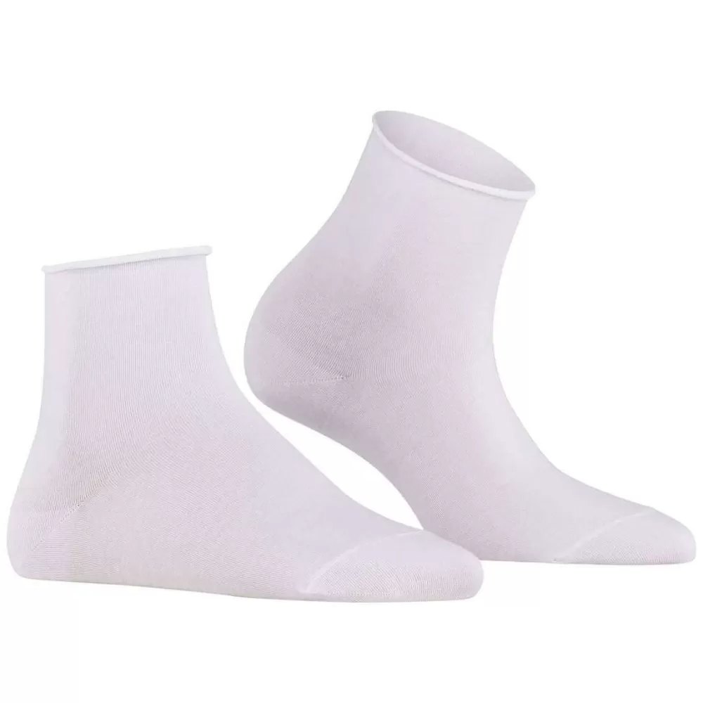 Falke Women's Socks^White Cotton Touch Short Socks