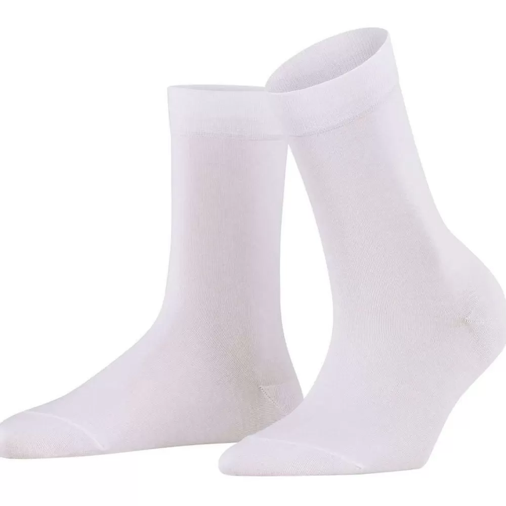 Falke Women's Socks^White Cotton Touch Socks