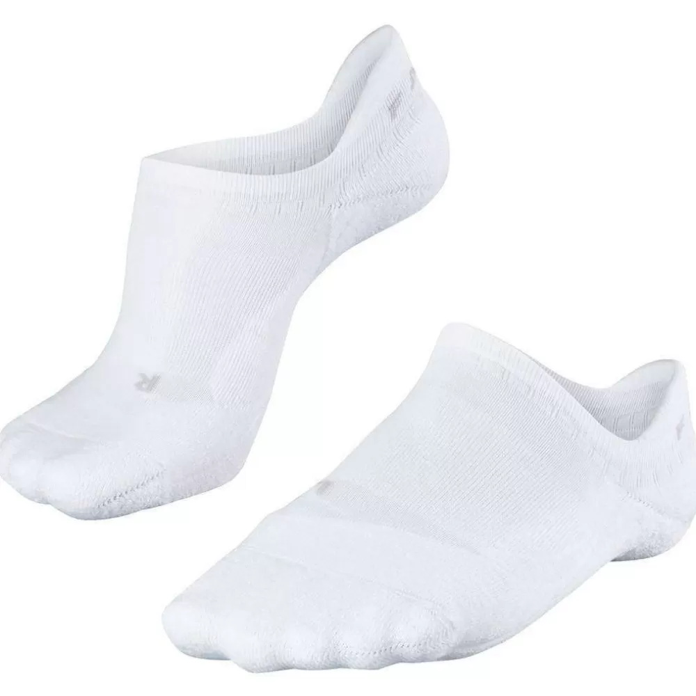 Falke Women's Socks^White Golfing Invisible No Show Socks