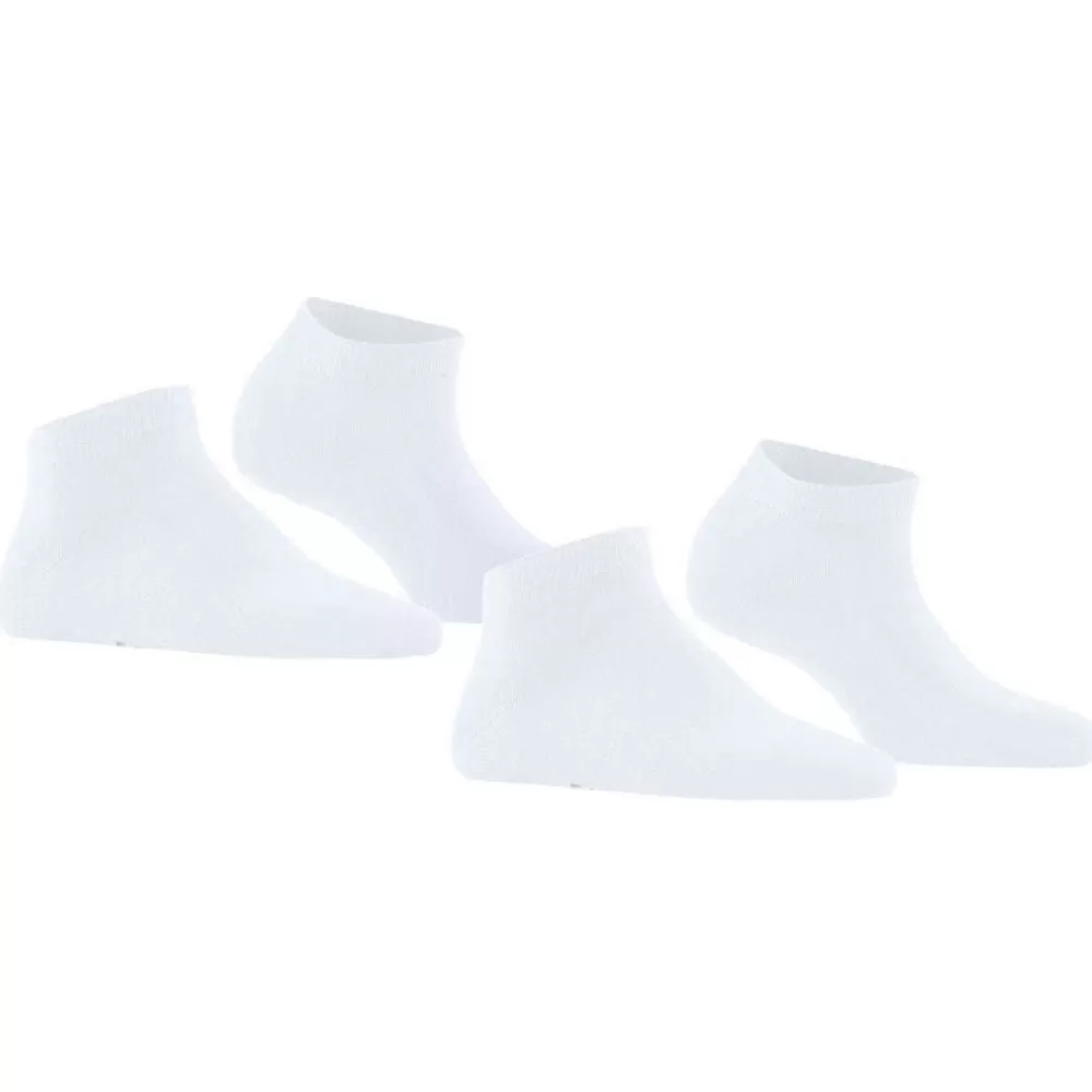 Falke Women's Socks^White Happy 2-Pack Sneaker Socks