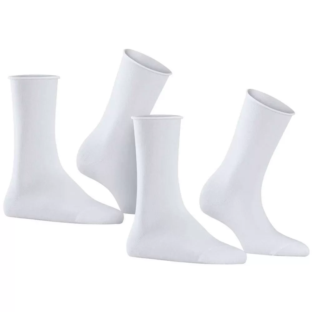 Falke Women's Socks^White Happy 2-Pack Socks
