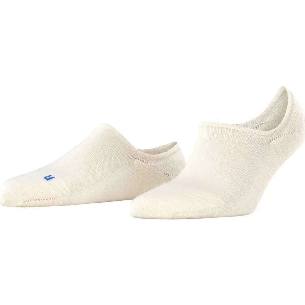 Falke Women's Socks^White Keep Warm No Show Socks