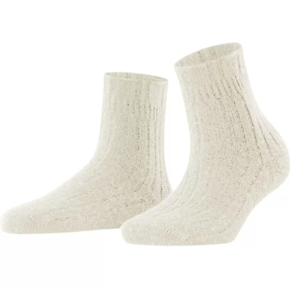 Falke Women's Socks^White Rib Bed Socks
