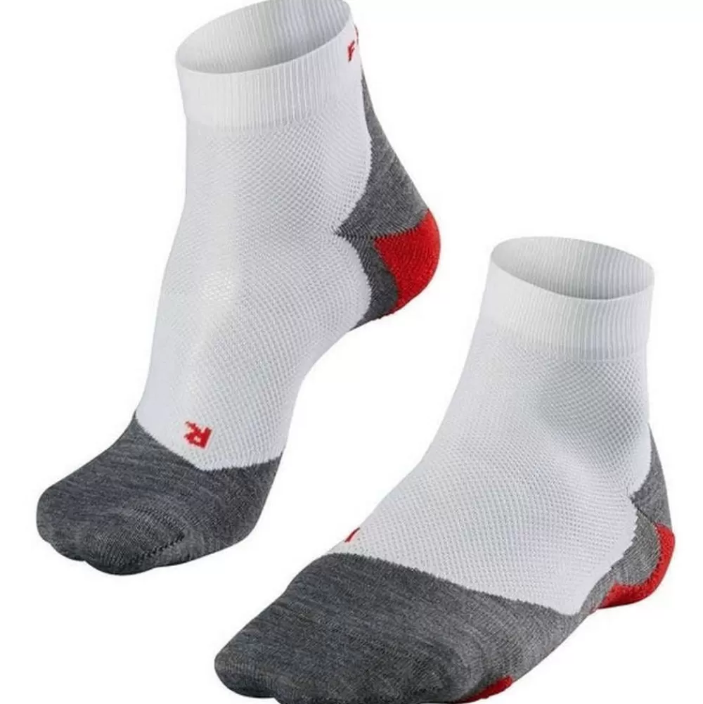 Falke Men's Socks^White Running 5 Lightweight Short Socks