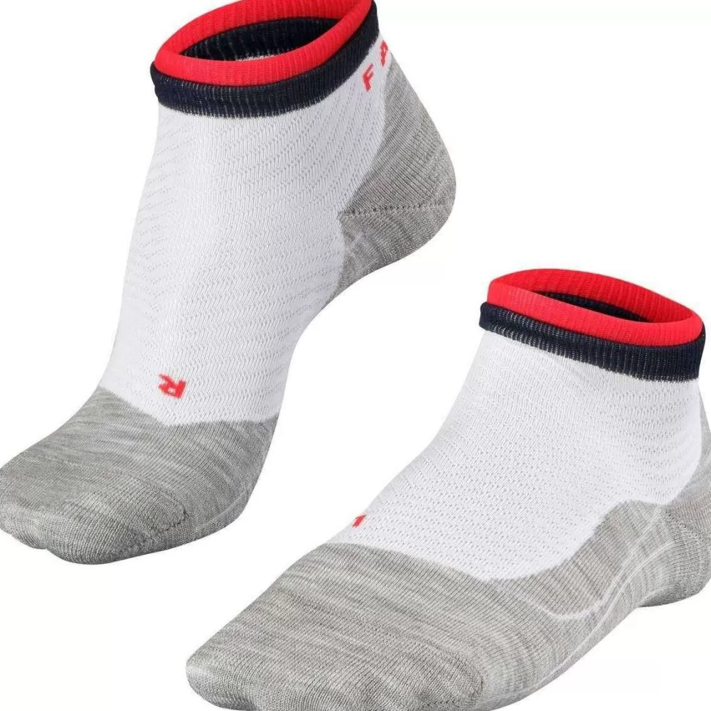 Falke Women's Socks^White Running 4 Short Bulges Sneaker Socks