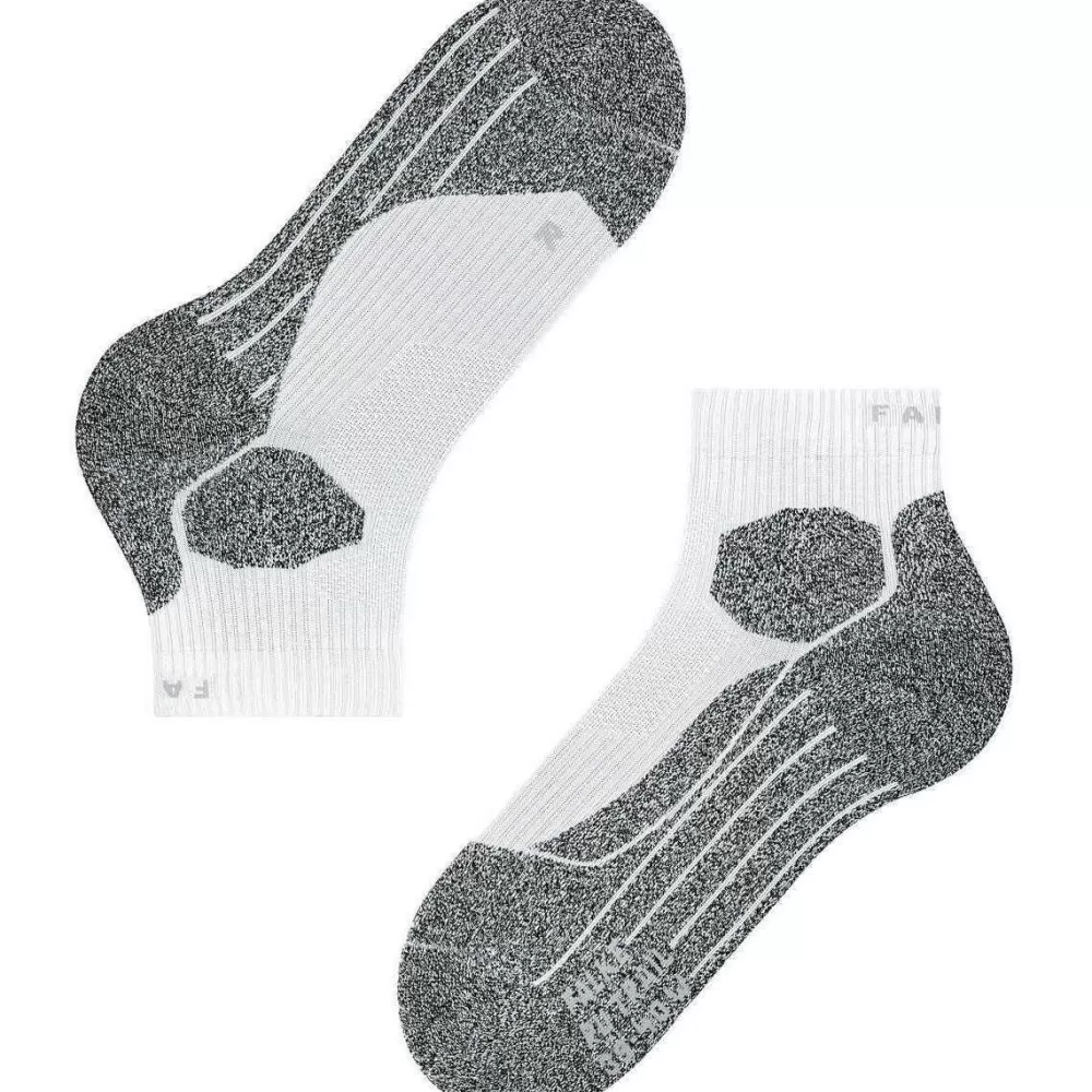 Falke Men's Socks^White Running Trail Sneaker Socks