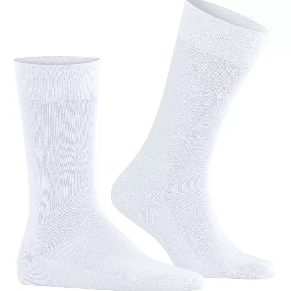 Falke Men's Socks^White Sensitive London Socks