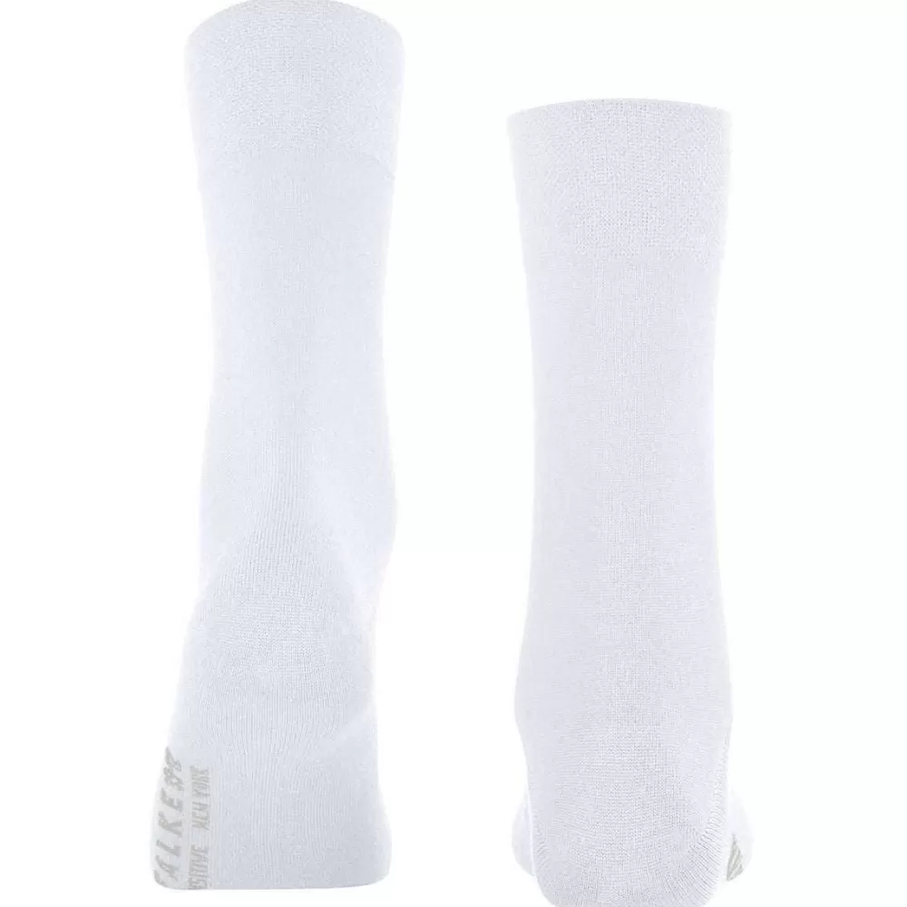 Falke Women's Socks^White Sensitive New York Socks