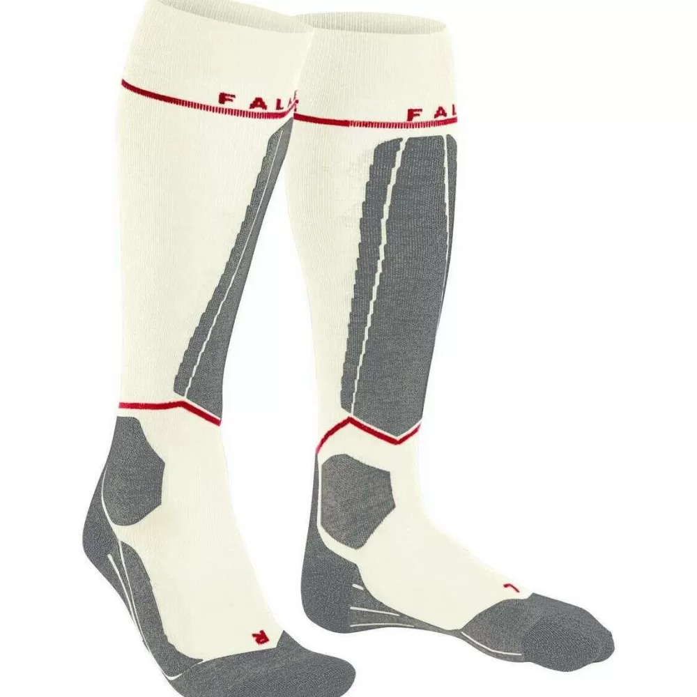 Falke Women's Socks^White Sk4 Advanced Energizing Compression Light Socks
