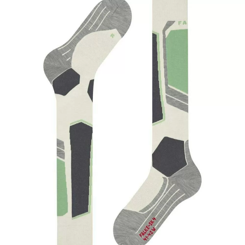Falke Women's Socks^White Sk4 Advanced Knee High Socks