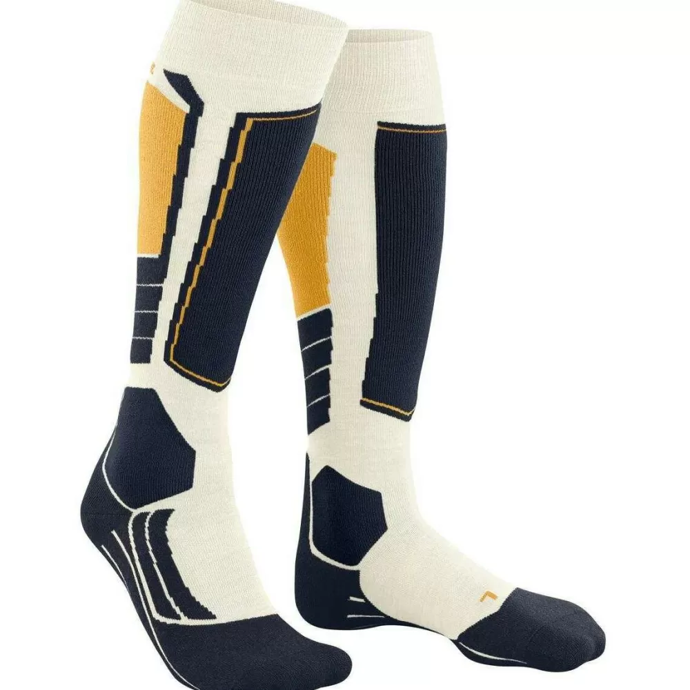 Falke Men's Socks^White Sk2 Intermediate Wool Knee High Socks