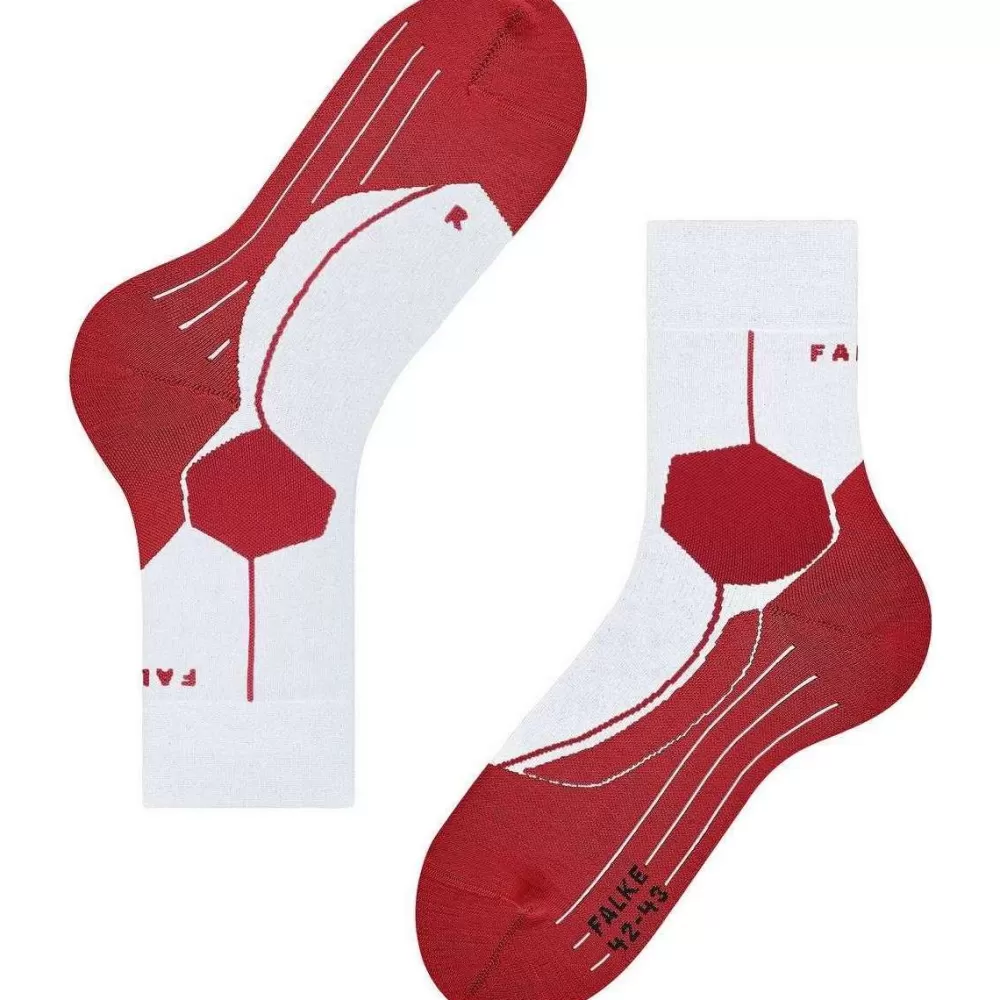 Falke Men's Socks^White Stabilizing Cool Health Socks